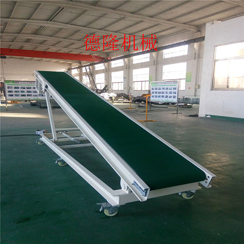 防滑皮带升降机 可移动 手动调速